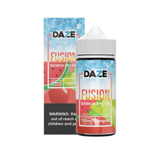 Watermelon Apple Pear ICED 100ml | 7 Daze Fusion