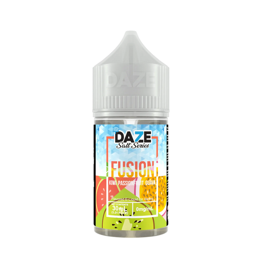Kiwi Passionfruit Guava ICED NicSalts 30ml | 7 Daze Fusion