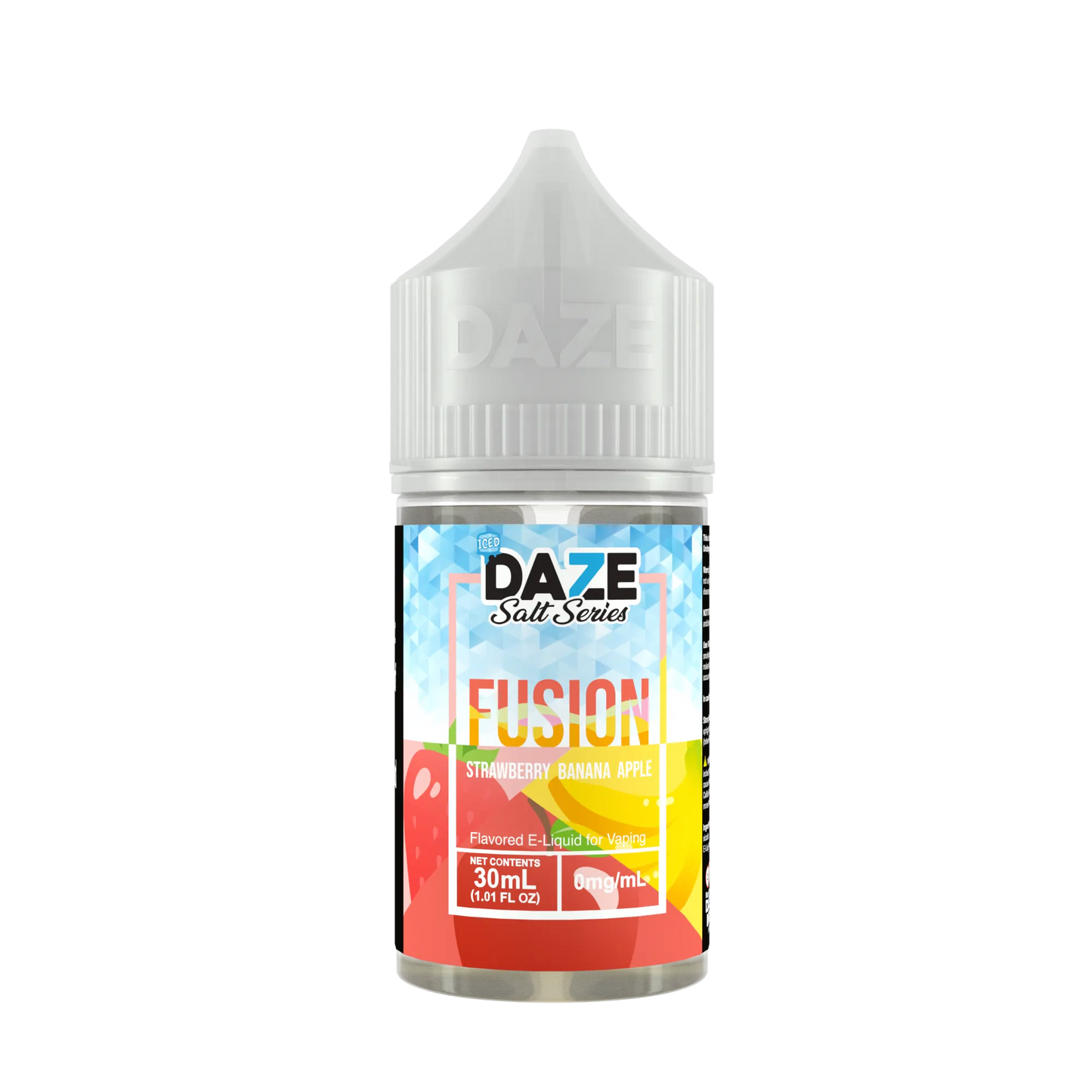 Strawberry Banana Apple ICED NicSalts 30ml | 7 Daze Fusion