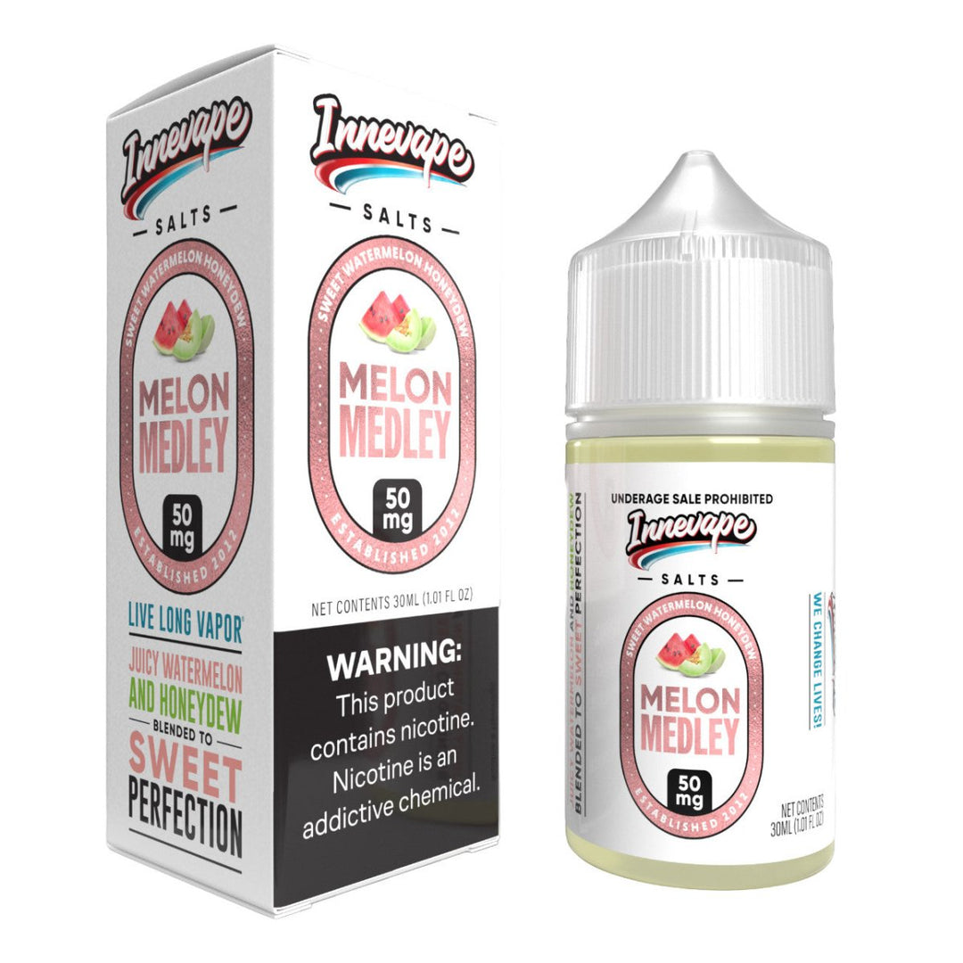 Melon Medley Menthol nicsalt 30ml|Innevape