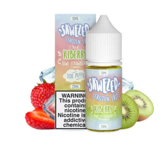 Kiwi Strawberry Frozen (Kiberry) NicSalt 30ml | Skwezed