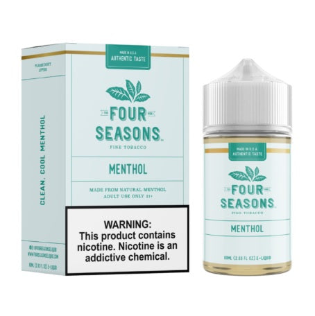 Menthol 60ml | Four Seasons Fine Tobacco