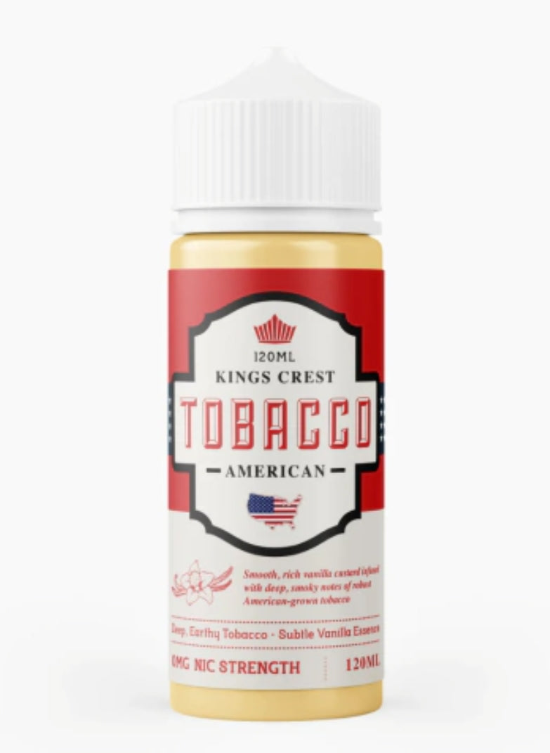 Tobacco American 120 ML | Kings Crest
