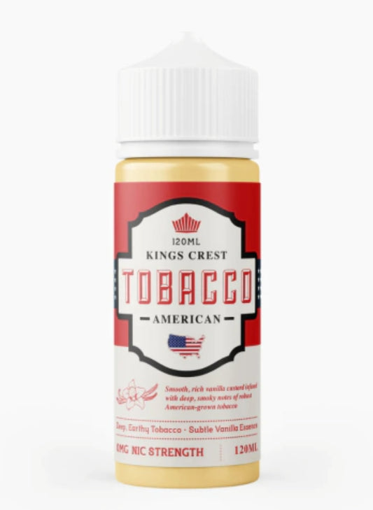 Tobacco American 120 ML | Kings Crest