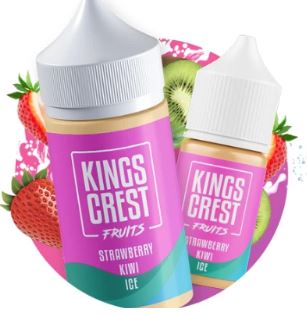 Strawberry Kiwi ice Nicsalt 30ml | Kings Crest Fruits