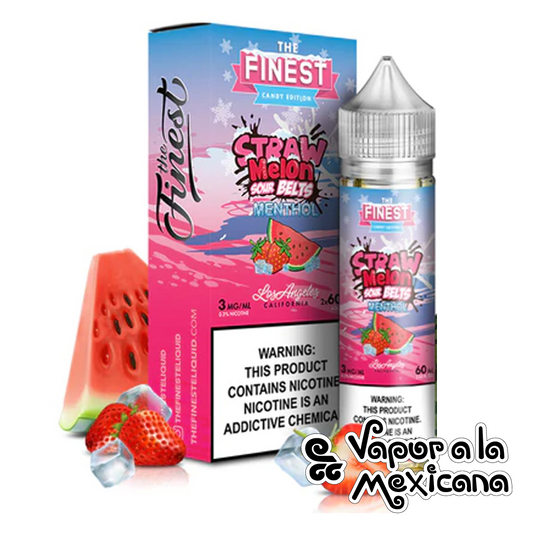 Straw Melon Sour BELTS MENTHOL 60ml | THE FINEST