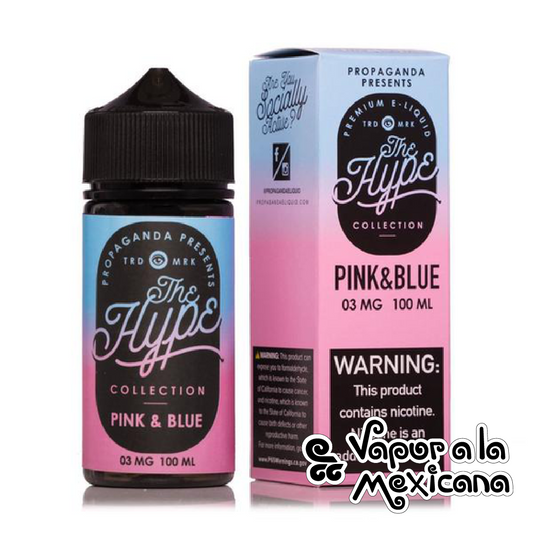 The Hype Collection Propaganda eliquid 100ml | Pink & Blue