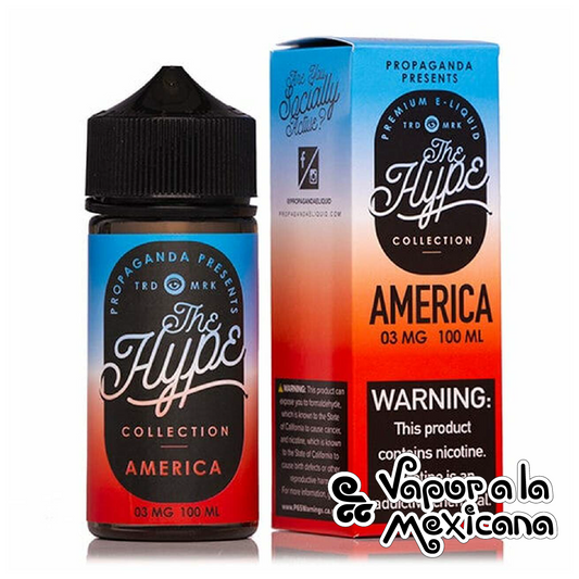 The Hype Collection Propaganda eliquid 100ml | America