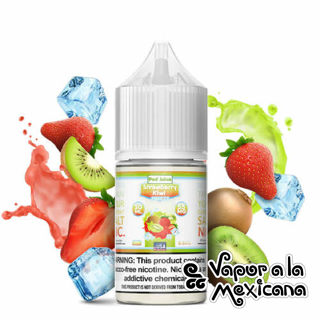 Strawberry Kiwi Freeze NicSalts 30ml | Pod Juice