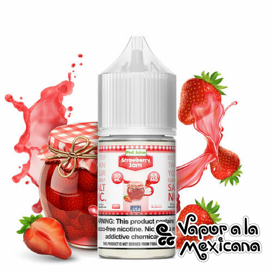 Strawberry Jam NicSalts 30ml | Pod Juice