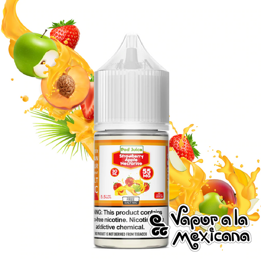 Strawberry Apple Nectarine (Jewel Fuji Nektar) NicSalts 30ml | Pod Juice