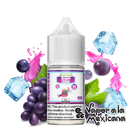 Grape Chew Freeze NicSalts 30ml | Pod Juice