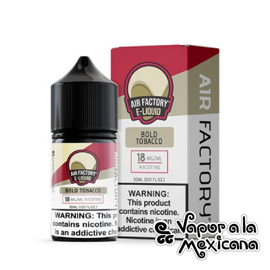 Bold Tobacco NicSalts 30ml | Air Factory