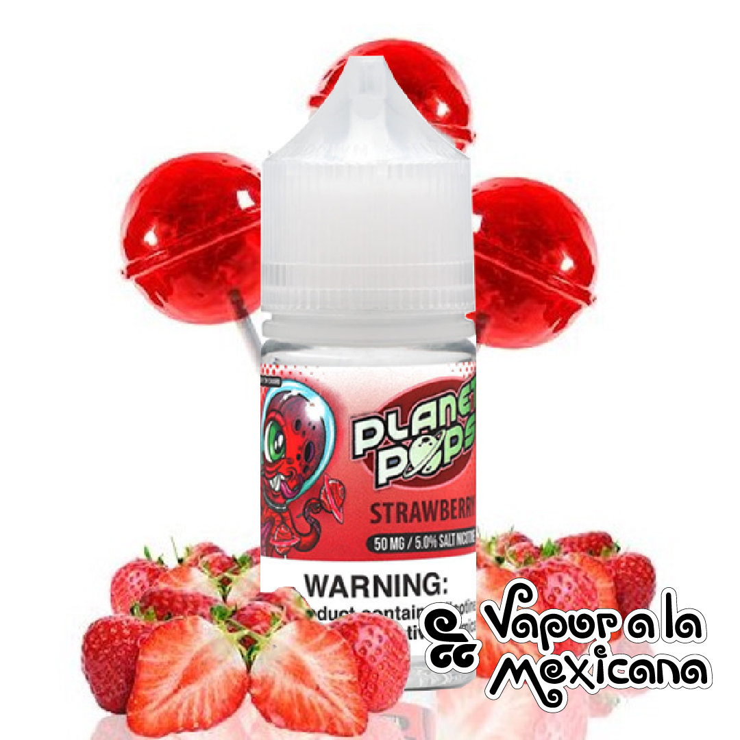 Strawberry NicSalts 30ml | Planet Pops