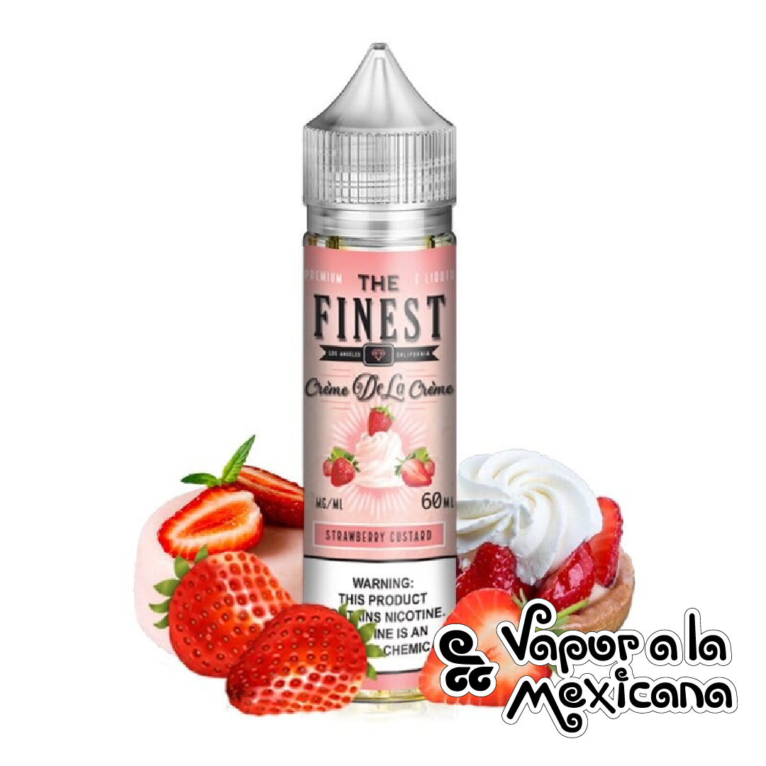 Strawberry Custard (Creme De La Creme) 60ml | Finest