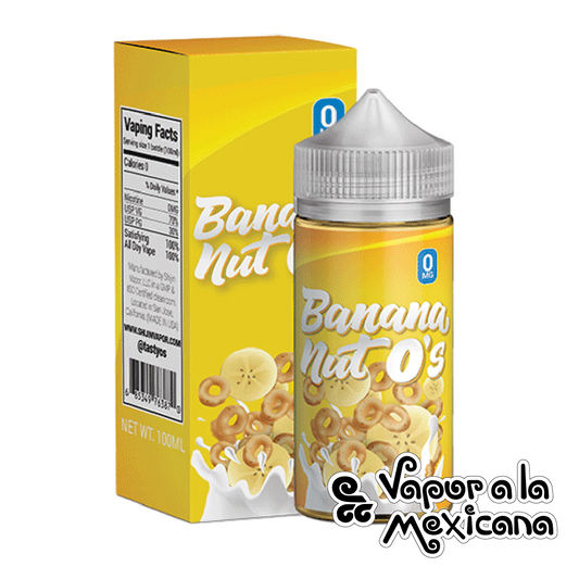 Banana Nut O's 100ml |  Tasty O's