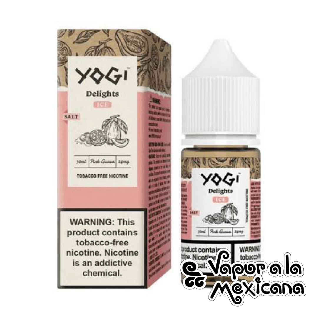 Pink Guava Ice Synthetic NicSalts 30ml  | Yogi Delights