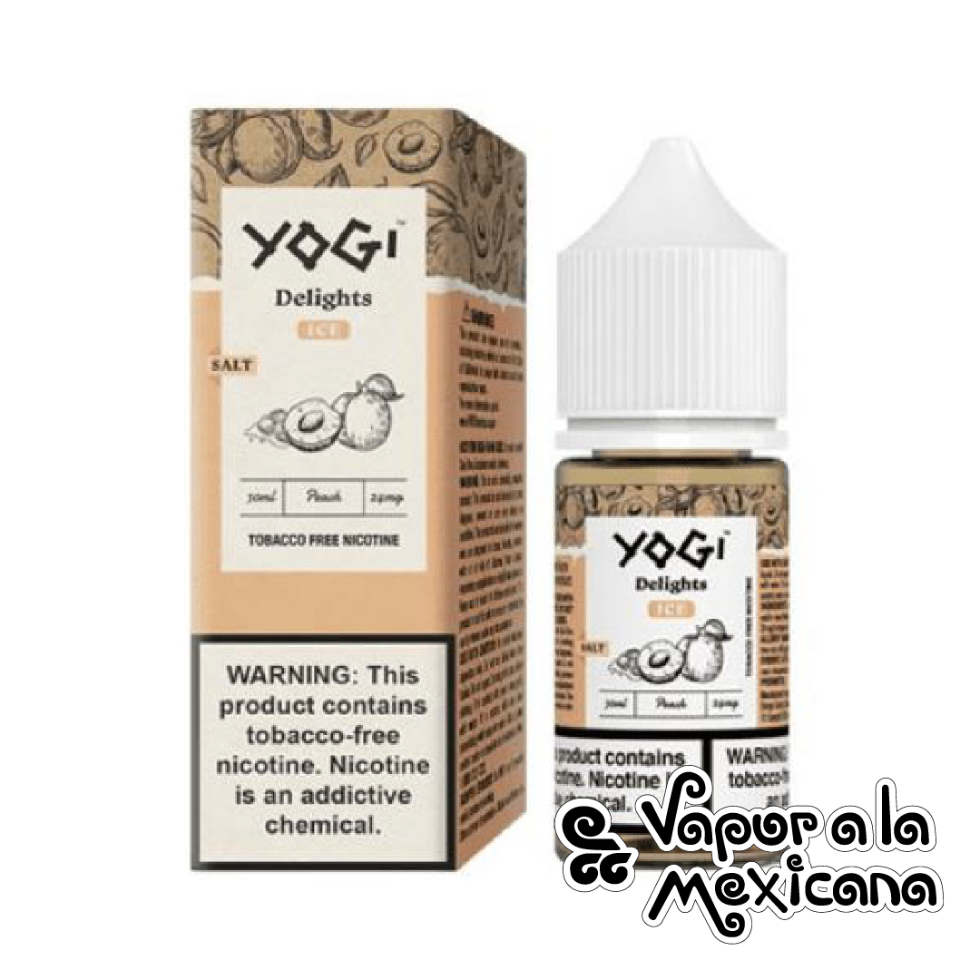 Peach Ice Synthetic NicSalts 30ml | Yogi Delights