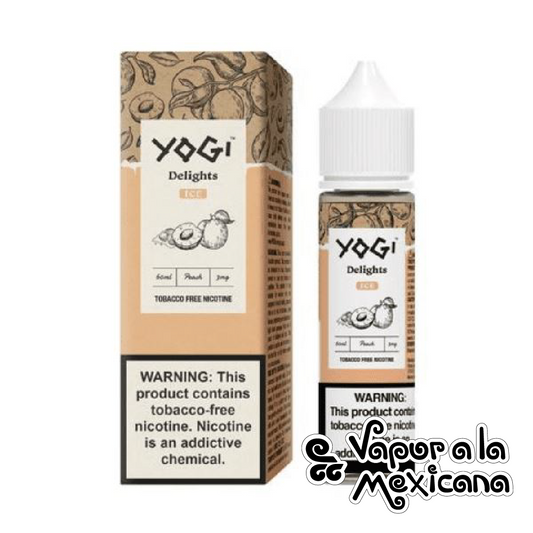 Peach Ice Synthetic 60ml | Yogi Delights