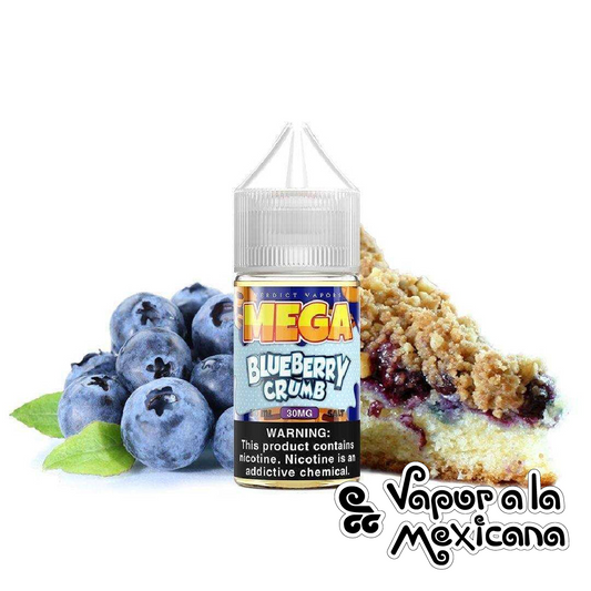 Blueberry Crumb NicSalts 30ml | MEGA