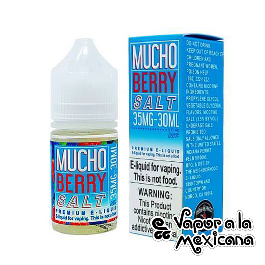 Berry NicSalts 30ml | Mucho E-Liquid