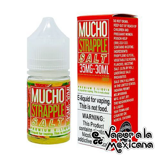Strapple NicSalts 30ml | Mucho E-Liquid