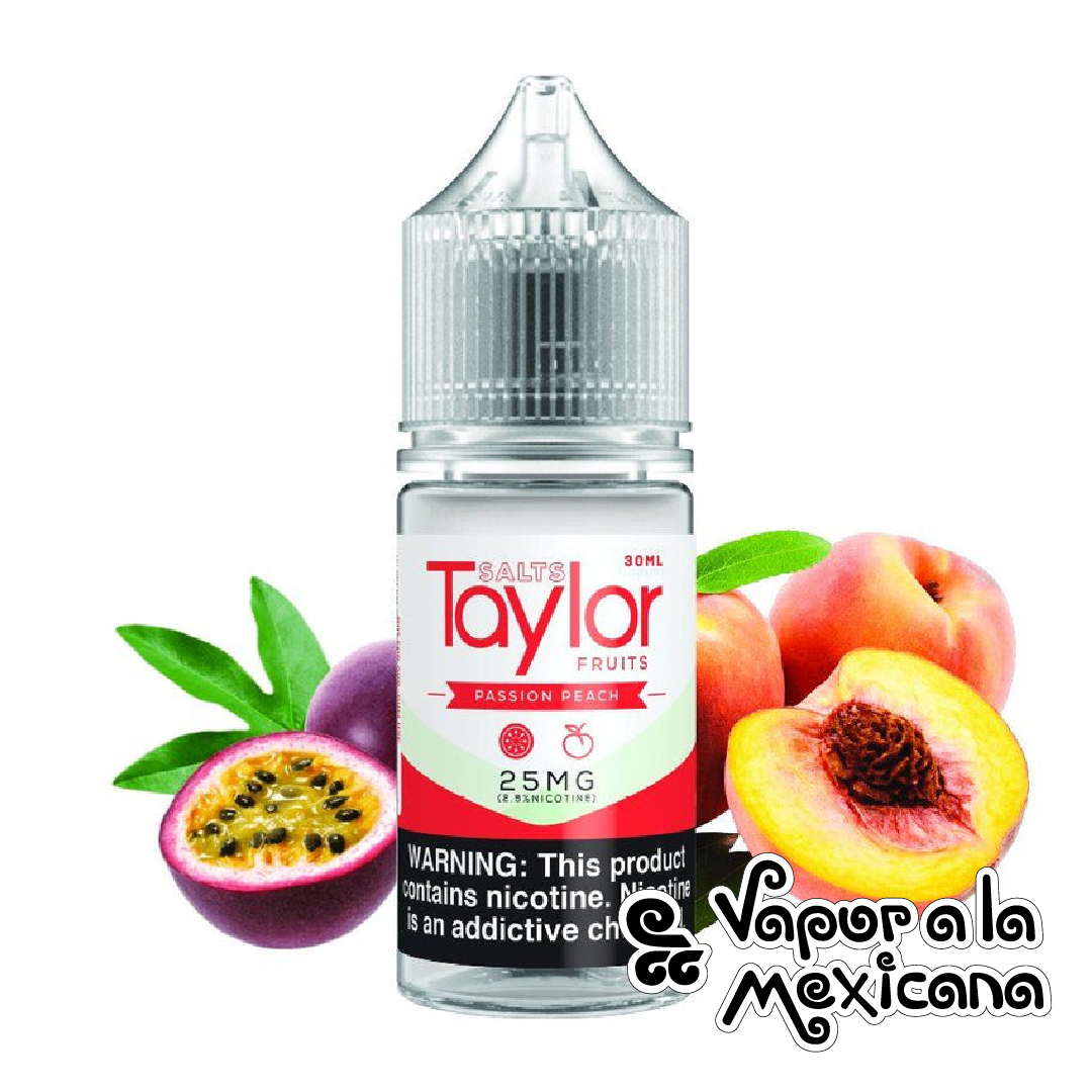 Passion Peach NicSalts 30ml | Taylor Iced fruits