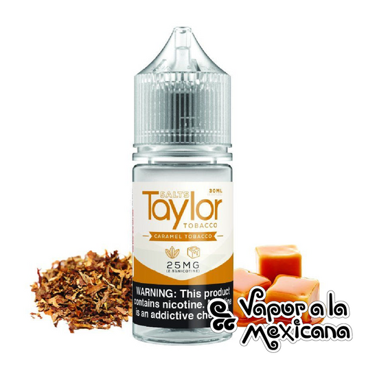 Caramel Tobacco NicSalts 30ml | Taylor