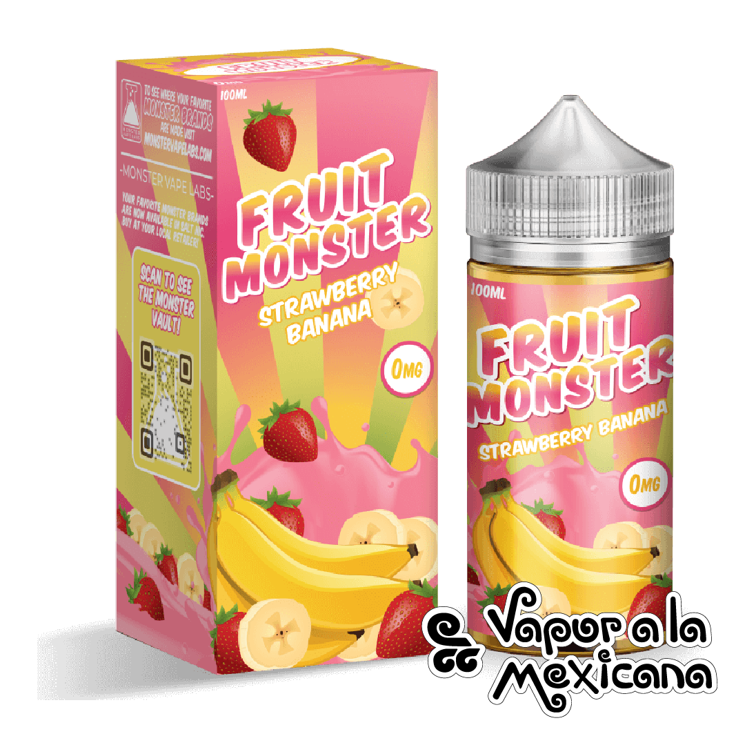 Strawberry Banana 100ml | Fruit Monster