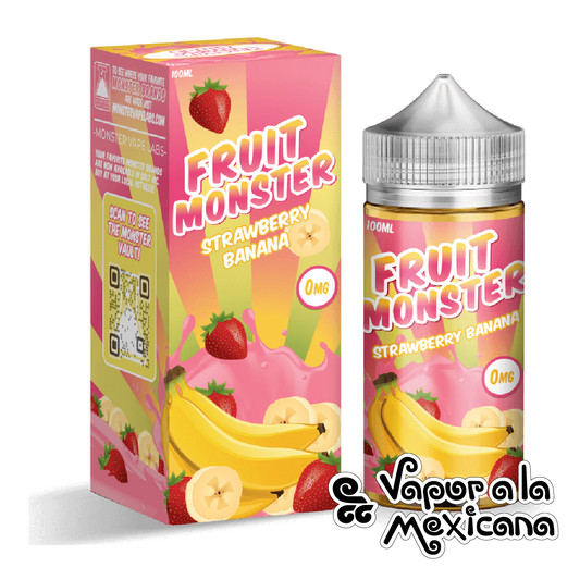 Strawberry Banana 100ml | Fruit Monster