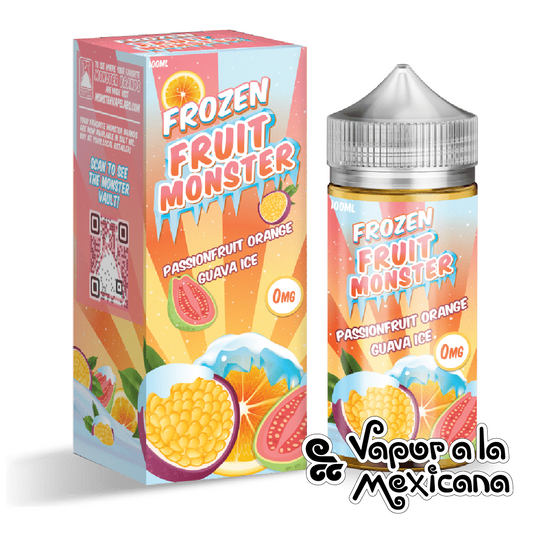 Passionfruit Orange Guava Ice 100ml | Frozen Fruit Monster
