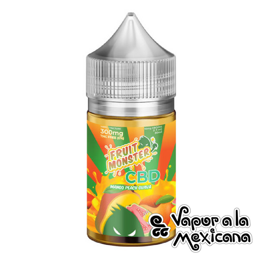 HMP Vape Mango Peach Guava CBD 30ml | Jam Monster