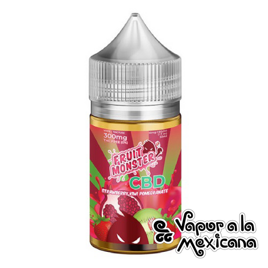 HMP Vape Strawberry Kiwi Pomegranate CBD 30ml | Jam Monster