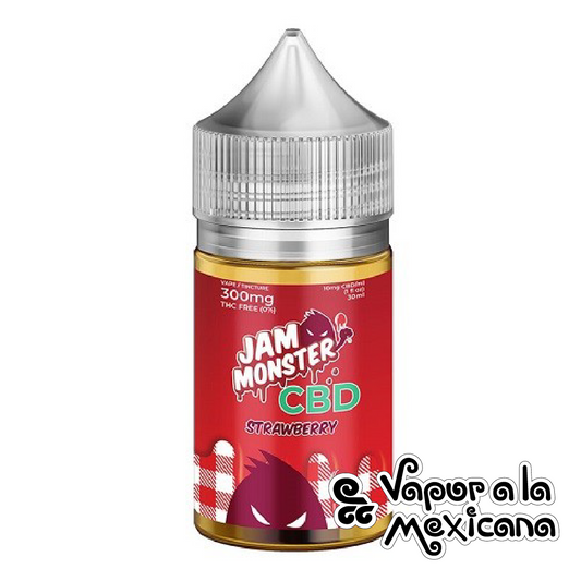 HMP Vape Jam Strawberry CBD 30ml | Jam Monster