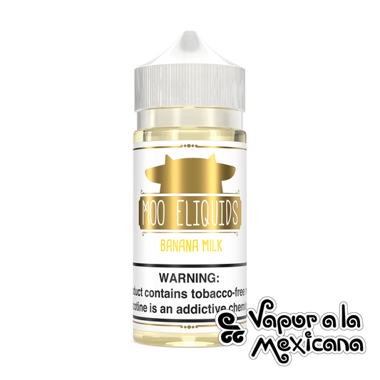 Banana Milk 100ml | Moo E-liquids