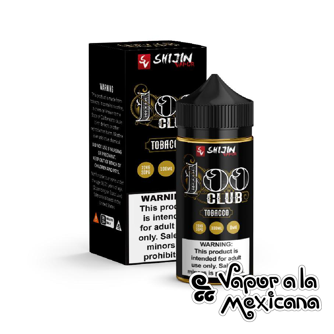 Tobacco 100ml | 100 Club