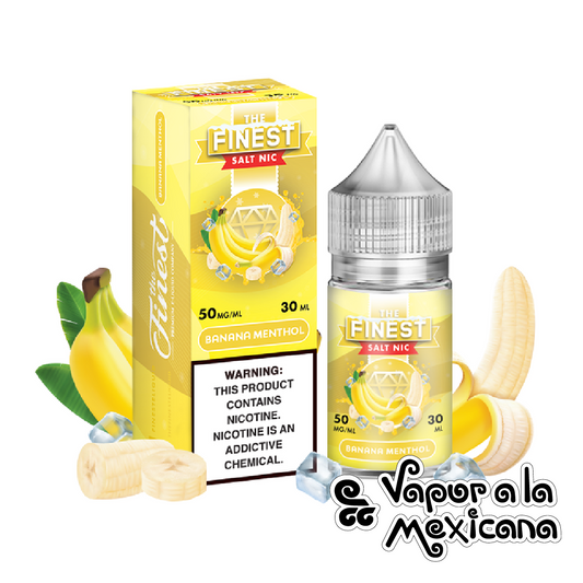 Banana Menthol NicSalts 30ml | Finest