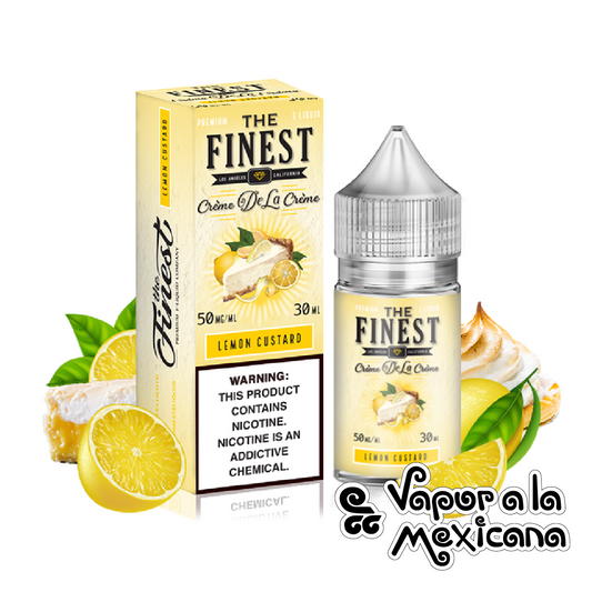 Lemon Custard NicSalts 30ml | Finest