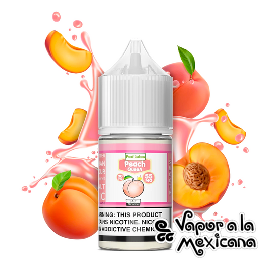 Peach Queen NicSalts 30ml | Pod Juice