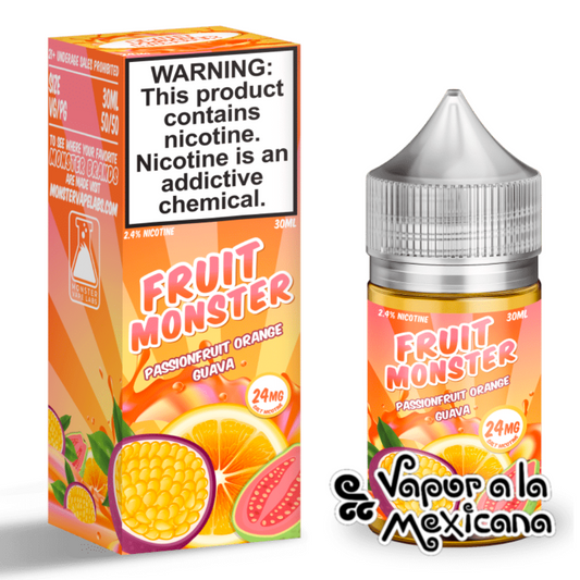 Passionfruit Orange Guava NicSalts 30ml | Fruit Monster