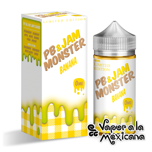 Banana P&amp;B Jam 100ml | Jam Monster