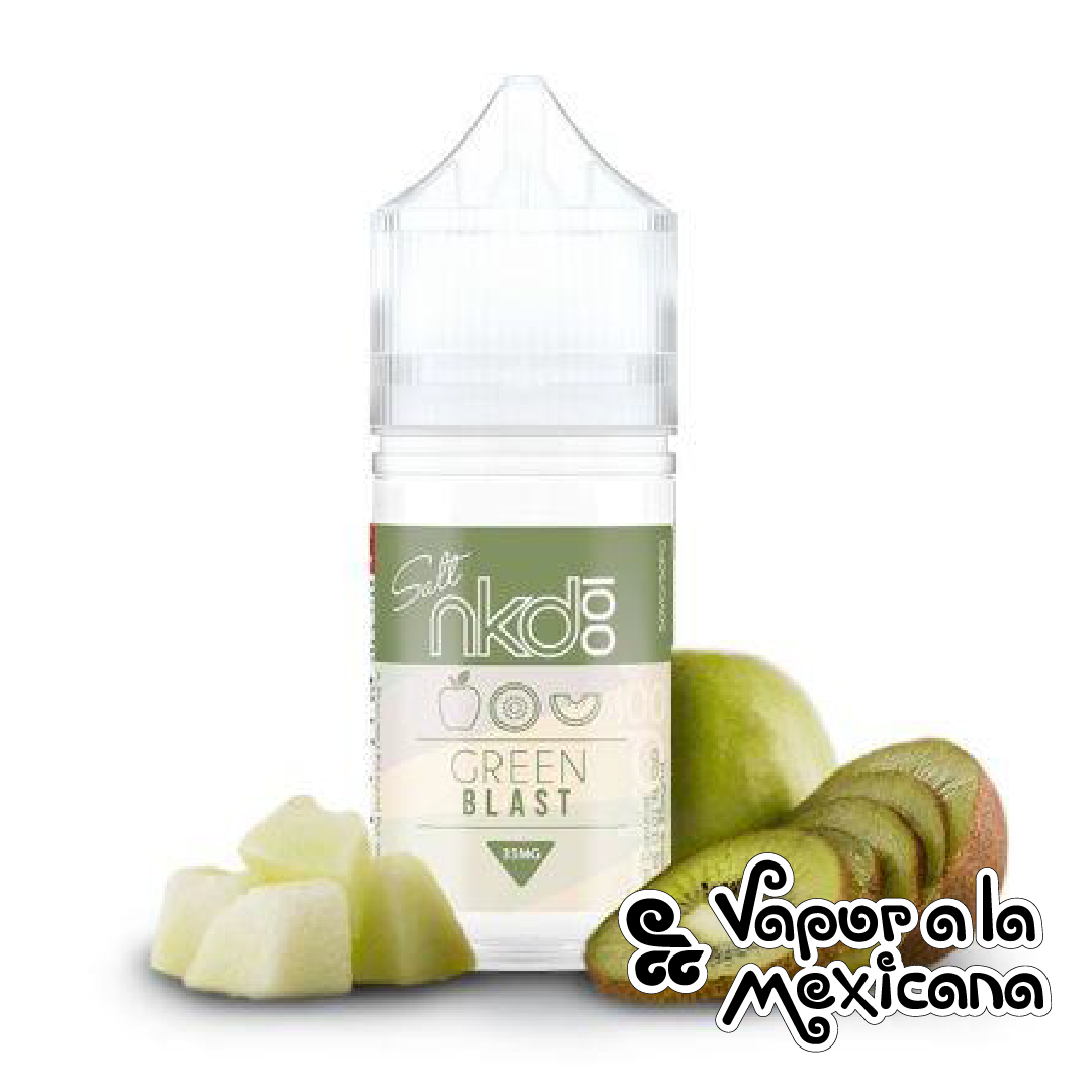 Melon Kiwi Green Blast NicSalts 30ml | Naked 100 Salt