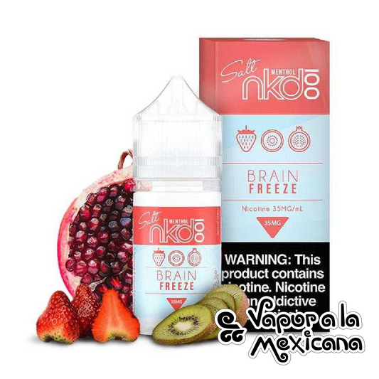 Strawberry Pom Brain Freeze NicSalts 30ml | Naked 100 Salt