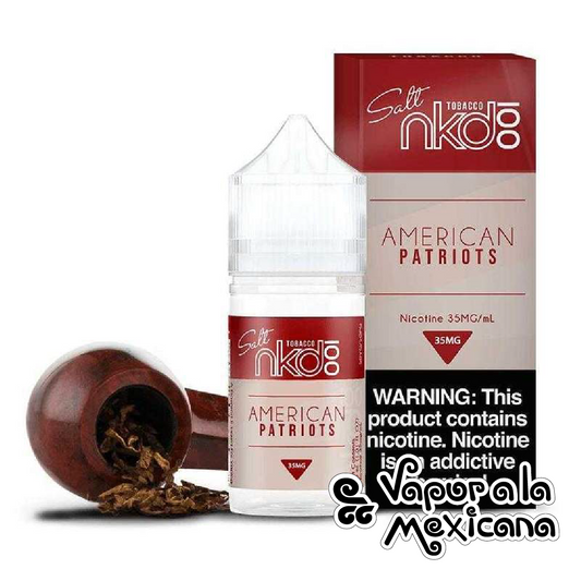 American Patriots NicSalts 30ml | Naked 100 Salt