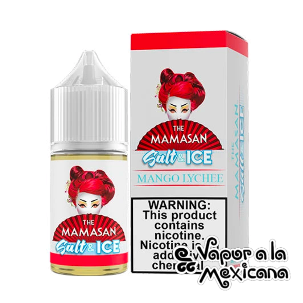 Mango Lychee Ice NicSalts 30ml | The Mamasan Salt