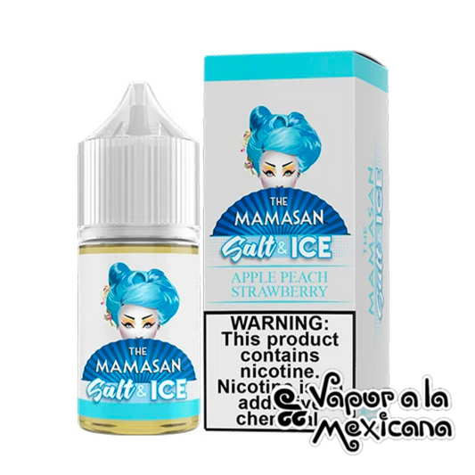 Apple Peach Strawberry Ice NicSalts 30ml | The Mamasan Salt