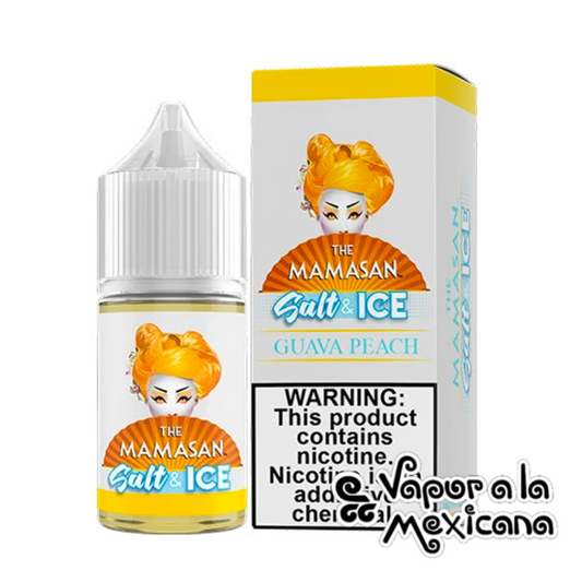 Guava Peach Ice NicSalts 30ml | The Mamasan Salt