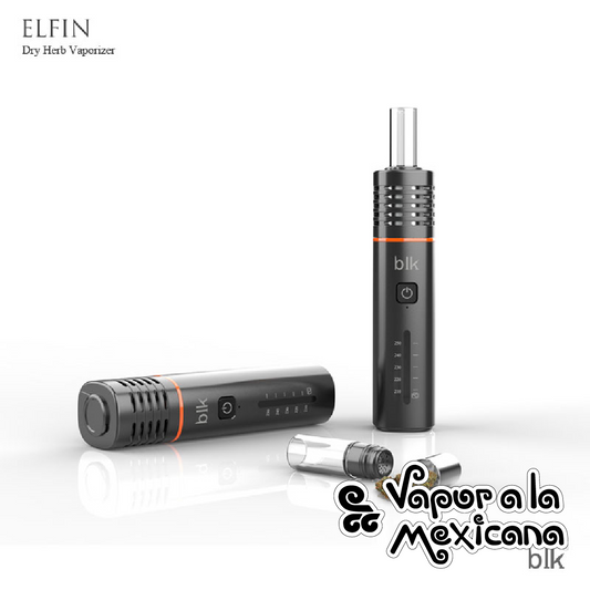 BLK ELFIN Dry Herb Vaporizer | Kingtons