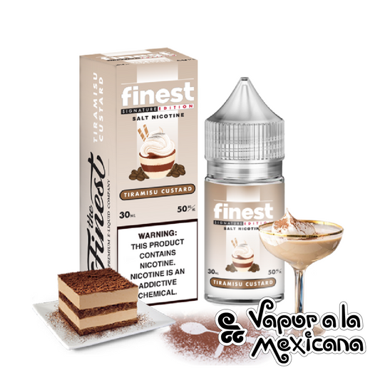 Tiramisu Custard NicSalts 30ml | Finest