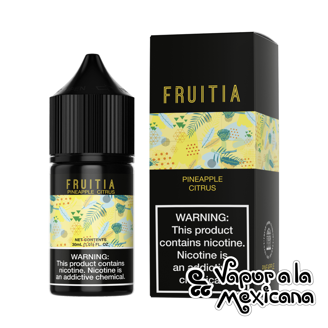 Pineapple Citrus Twist NicSalts 30ml | FRUITIA by Fresh Farms